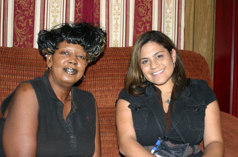 Glenda Scott and Sharon Hernandez