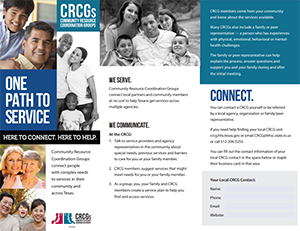 Screenshot of the CRCG brochure PDF.