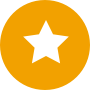 Orange star icon overlay